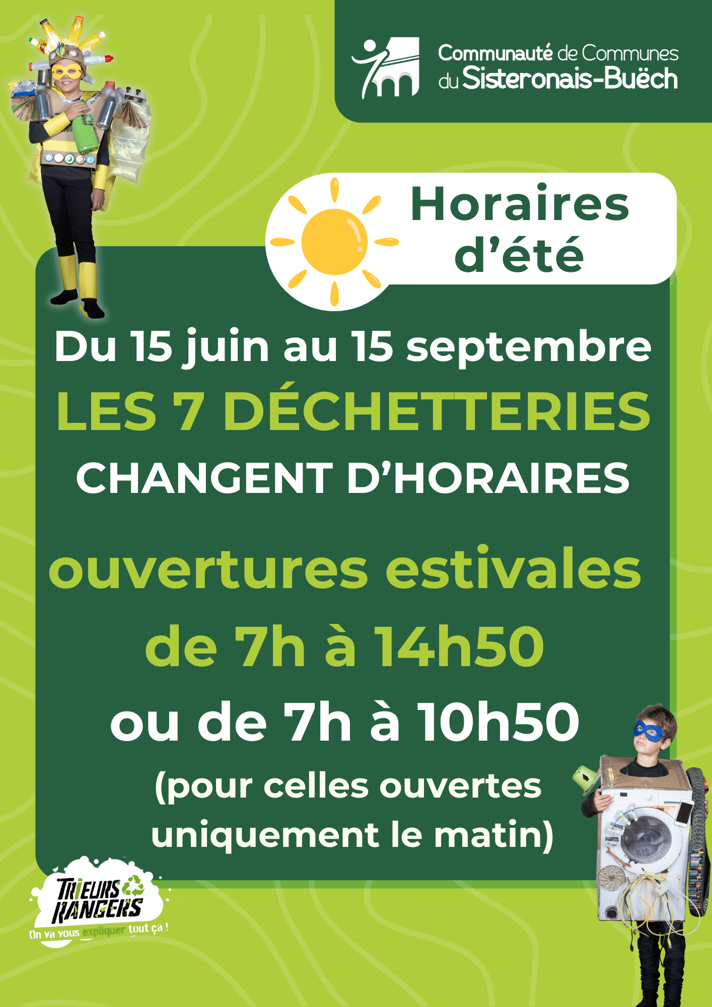 Dechetteries_CCSB_horaires d_ete